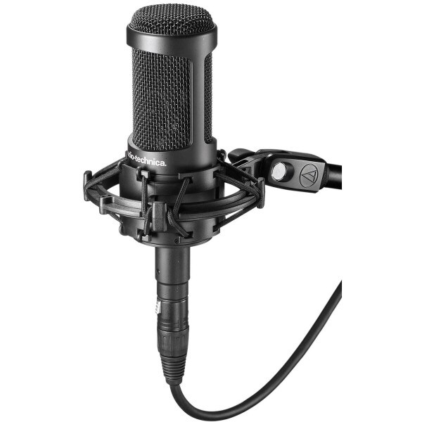 Main product image for Audio-Technica AT2035 Cardioid Condenser Microphone 242-4152